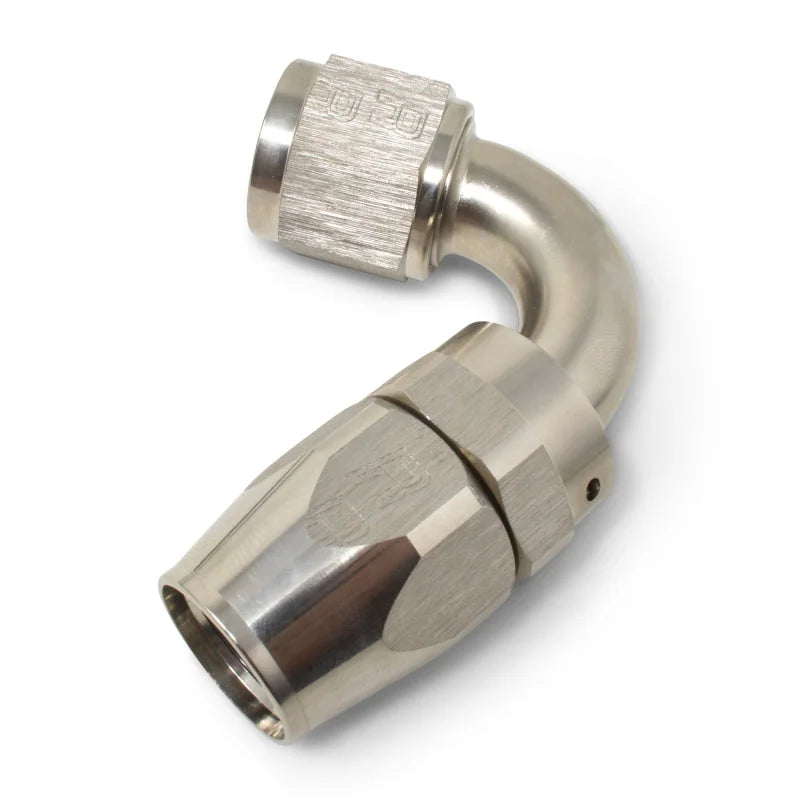 Russell Performance -8 AN Endura 120 Degree Full Flow Swivel Hose End (With 3/4in Radius) - Additional View 6