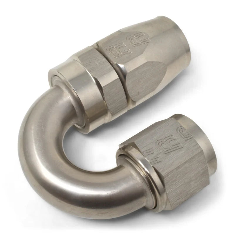 Russell Performance -8 AN Endura 180 Degree Full Flow Swivel Hose End (With 3/4in Radius) - Additional View 6