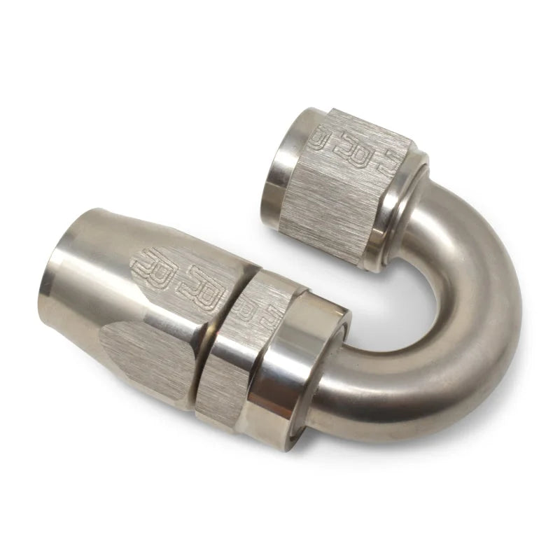 Russell Performance -8 AN Endura 180 Degree Full Flow Swivel Hose End (With 3/4in Radius) - Additional View 8