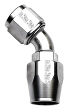 Load image into Gallery viewer, Russell Performance -8 AN Endura 45 Degree Full Flow Hose End - Side View