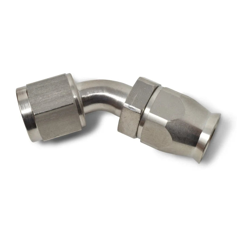 Russell Performance -8 AN Endura Pwerflex Power Steering 45 Degree Hose Ends - Additional View 7