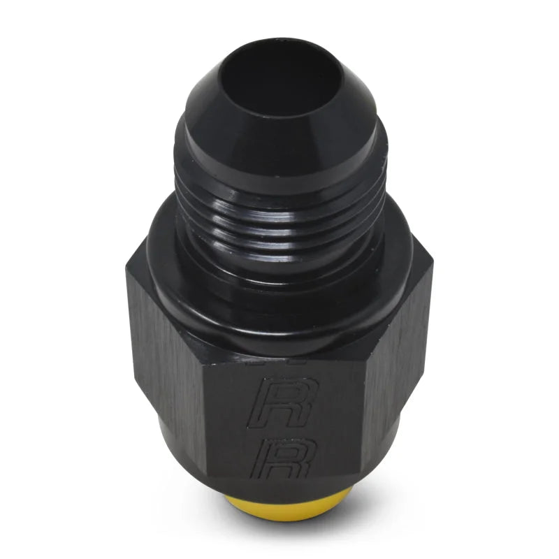 Russell Performance -8 AN Female to -6 AN to Male B-Nut Reducer (Black) - Additional View 5