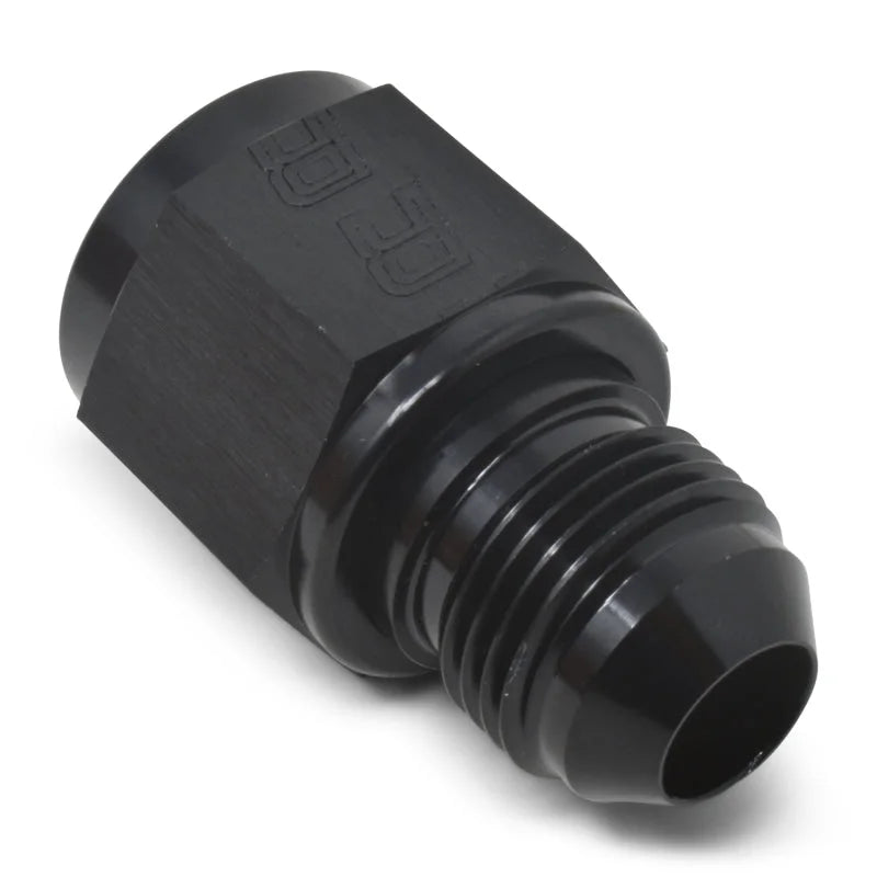 Russell Performance -8 AN Female to -6 AN to Male B-Nut Reducer (Black) - Additional View 7