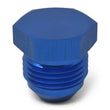 Load image into Gallery viewer, Russell Performance -8 AN Flare Plug (Blue) - Additional View 6