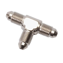 Load image into Gallery viewer, Russell Performance -8 AN Flare Tee Fitting (Endura) - Side View