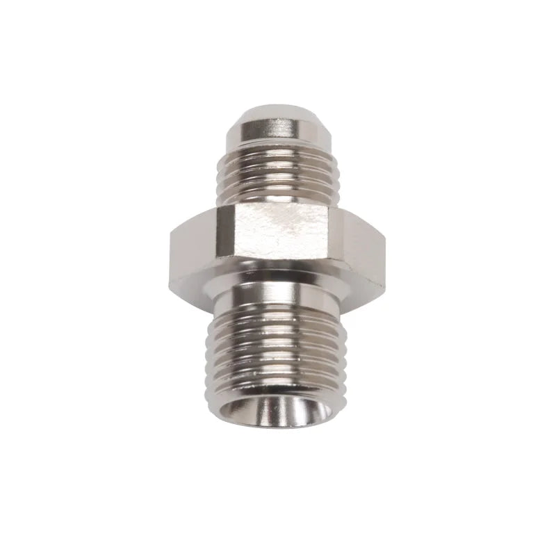 Russell Performance -8 AN Flare to 14mm x 1.5 Metric Thread Adapter (Endura) - Side View
