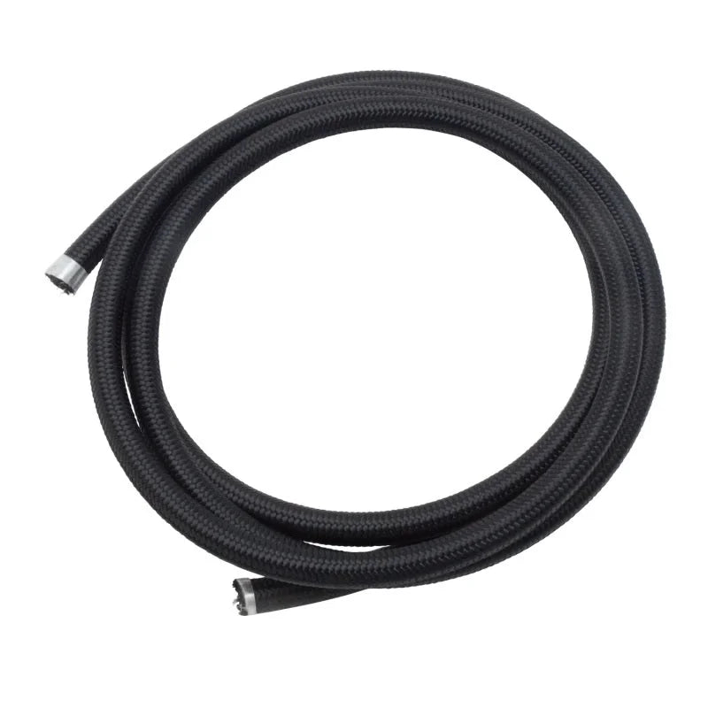 Russell Performance -8 AN ProClassic II Black Hose (Pre-Packaged 50 Foot Roll) - Installation View