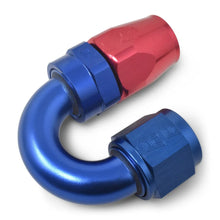 Load image into Gallery viewer, Russell Performance -8 AN Red/Blue 180 Degree Full Flow Swivel Hose End (With 3/4in Radius) - Additional View 7