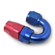 Load image into Gallery viewer, Russell Performance -8 AN Red/Blue 180 Degree Full Flow Swivel Hose End (With 3/4in Radius) - Additional View 9