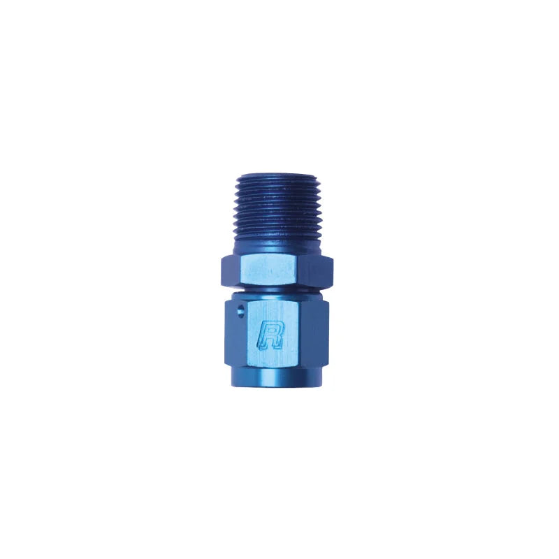 Russell Performance -8 AN Straight Female to 1/4in Male NPT Fitting - Side View