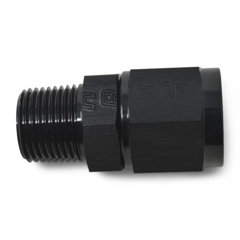 Russell Performance -8 AN Straight Female to 3/8in Male NPT Fitting (Black) - Additional View 6