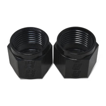 Load image into Gallery viewer, Russell Performance -8 AN Tube Nuts 1/2in dia. (Black) (2 pcs.) - Additional View 6