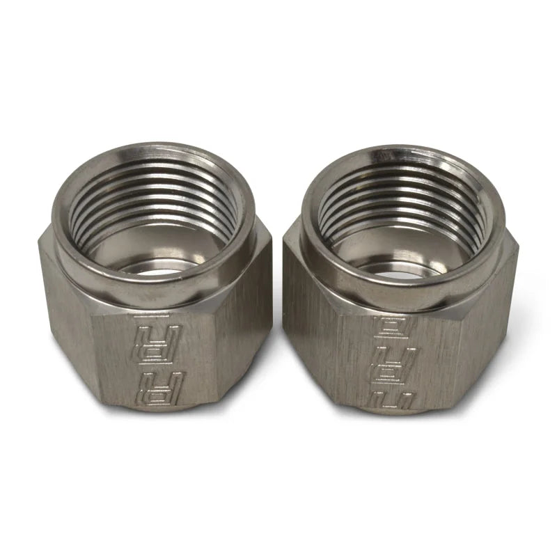 Russell Performance -8 AN Tube Nuts 1/2in dia. (Endura) (2 pcs.) - Installation View
