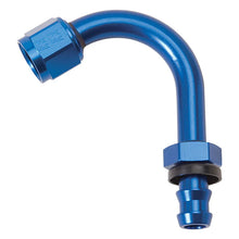 Load image into Gallery viewer, Russell Performance -8 AN Twist-Lok 120 Degree Hose End (1-1/4in Radius) - Back View