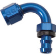 Load image into Gallery viewer, Russell Performance -8 AN Twist-Lok 150 Degree Hose End (3/4in Radius) - Main Product View