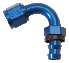 Load image into Gallery viewer, Russell Performance -8 AN Twist-Lok 150 Degree Hose End (3/4in Radius) - Main Product View