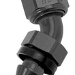 Load image into Gallery viewer, Russell Performance -8 AN Twist-Lok 45 Degree Hose End (Black) - Main Product View