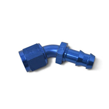 Load image into Gallery viewer, Russell Performance -8 AN Twist-Lok 45 Degree Hose End (Blue) - Additional View 8