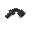 Load image into Gallery viewer, Russell Performance -8 AN Twist-Lok 90 Degree Hose End (Black) - Back View