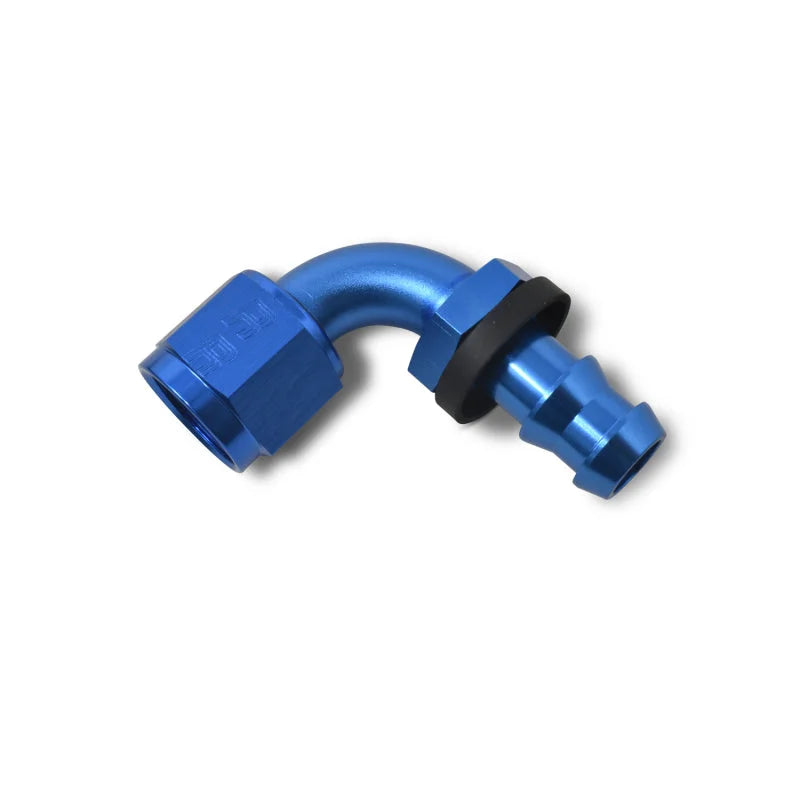 Russell Performance -8 AN Twist-Lok 90 Degree Hose End (Blue) - Additional View 6