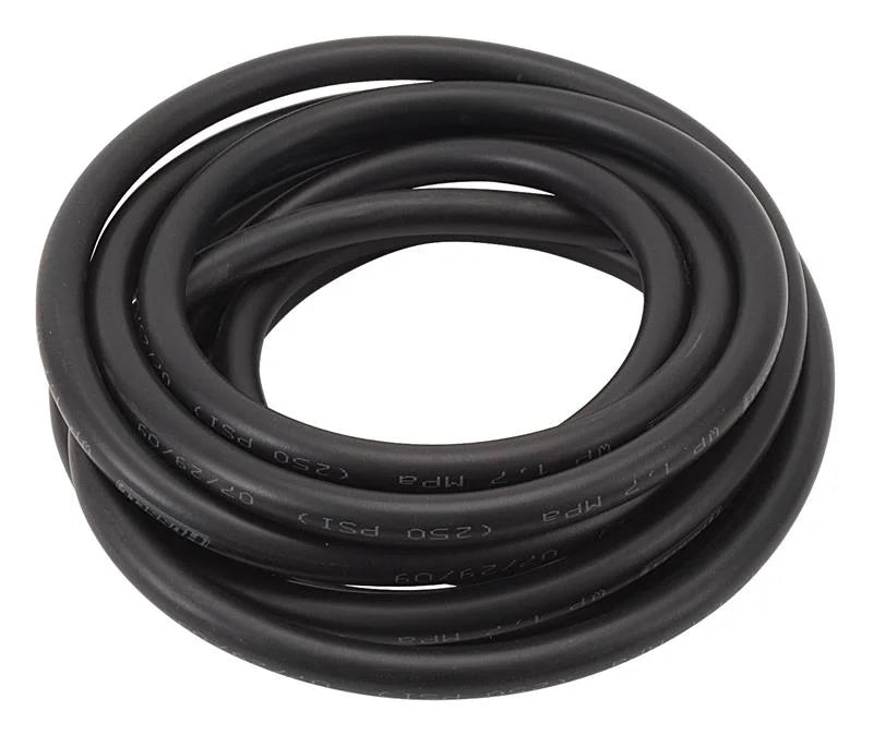 Russell Performance -8 AN Twist-Lok Hose (Black) (Pre-Packaged 25 Foot Roll) - Main Product View