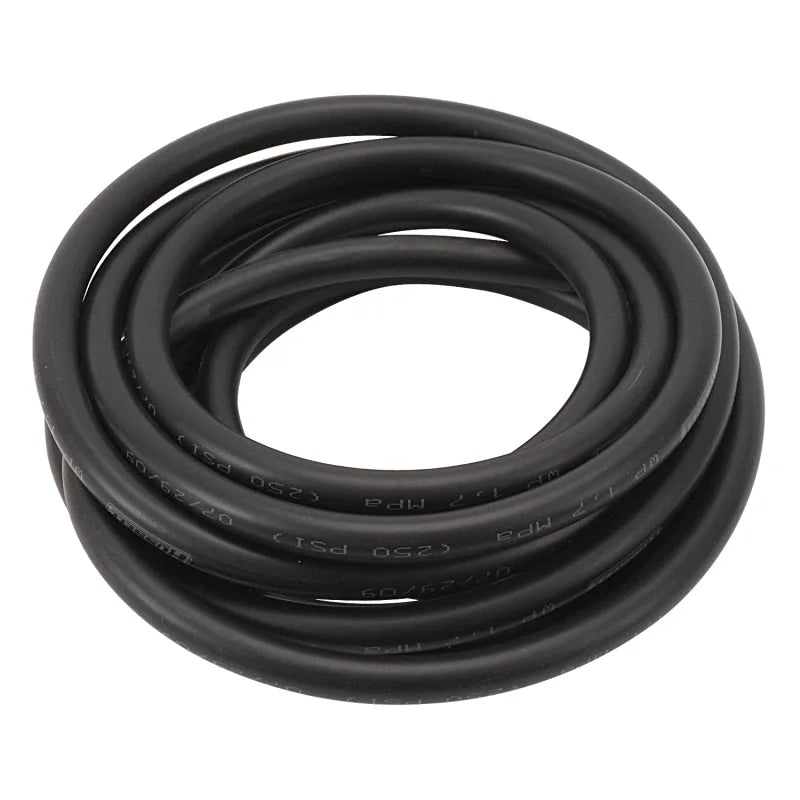Russell Performance -8 AN Twist-Lok Hose (Black) (Pre-Packaged 15 Foot Roll) - Back View