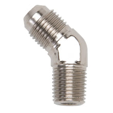 Load image into Gallery viewer, Russell Performance -8 AN to 3/8in NPT 45 Degree Flare to Pipe Adapter - Installation View