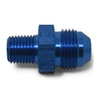 Load image into Gallery viewer, Russell Performance -8 AN to 3/8in NPT Straight Flare to Pipe (Blue) (25 pcs.) - Additional View 8
