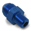 Load image into Gallery viewer, Russell Performance -8 AN to 3/8in NPT Straight Flare to Pipe (Blue) (25 pcs.) - Additional View 9