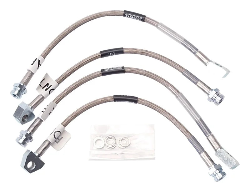 Russell Performance 84-87 Chevrolet Corvette Brake Line Kit - Side View