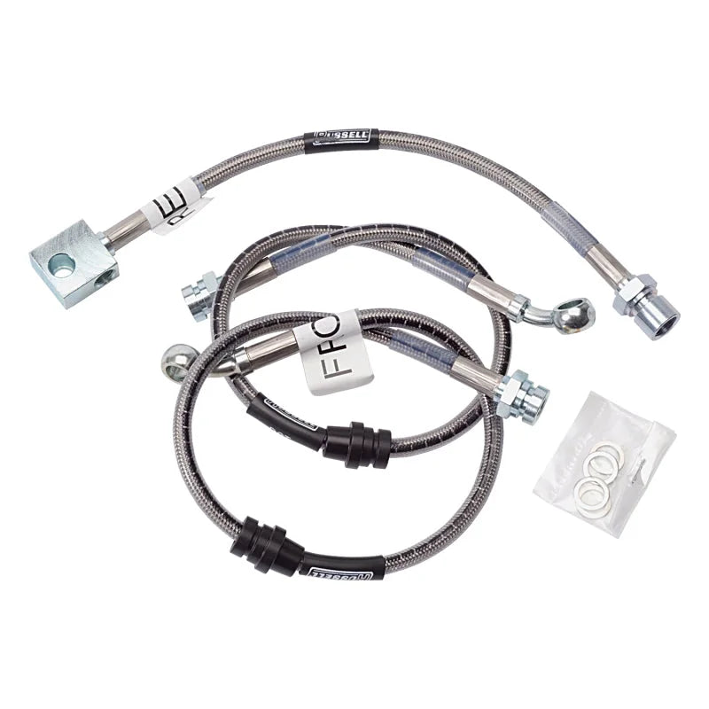 Russell Performance 89-92 Pontiac Firebird/Trans Am Brake Line Kit - Back View