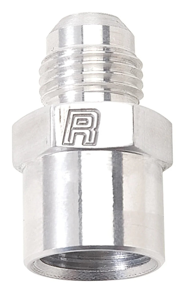 Russell Performance -8AN to 5/8in -18 (Pumps with 1/2in-20 Inverted Flare Thread) - Side View