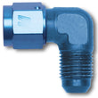 Load image into Gallery viewer, Russell Performance 90 DEGREE FEMALE AN SWIVEL TO MALE AN #12 - Side View