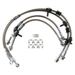 Load image into Gallery viewer, Russell Performance 92-97 Honda Accord (Rear Drum) Brake Line Kit - Side View