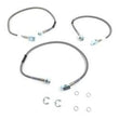 Load image into Gallery viewer, Russell Performance 92-99 GM K1500 Suburban (Non-Diesel) w/ 4in lift Brake Line Kit - Side View