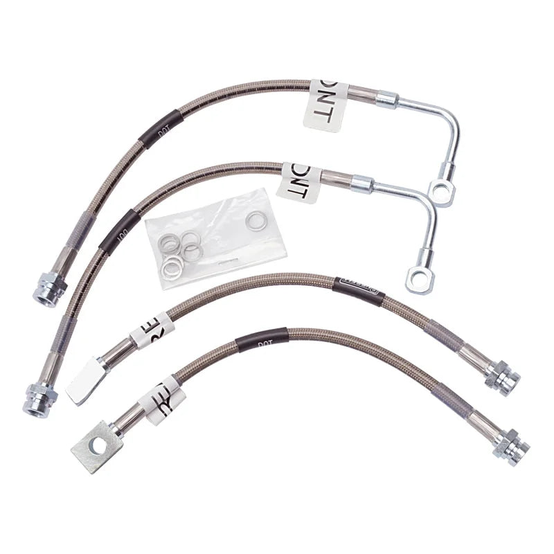 Russell Performance 94-96 Chevrolet Corvette (Including 1994-95 ZR-1) Brake Line Kit - Back View
