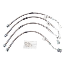 Load image into Gallery viewer, Russell Performance 97-04 Chevrolet Corvette C5 (Including Z06) Brake Line Kit - Side View