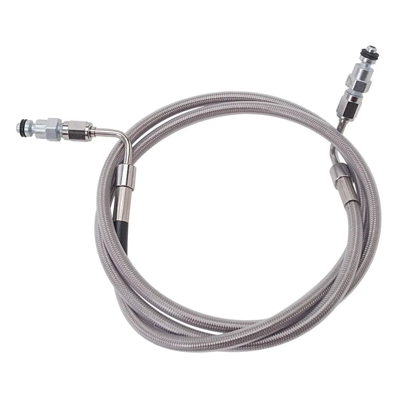 Russell Performance 97-06 Jeep Wrangler TJ Brake Line Kit - Side View