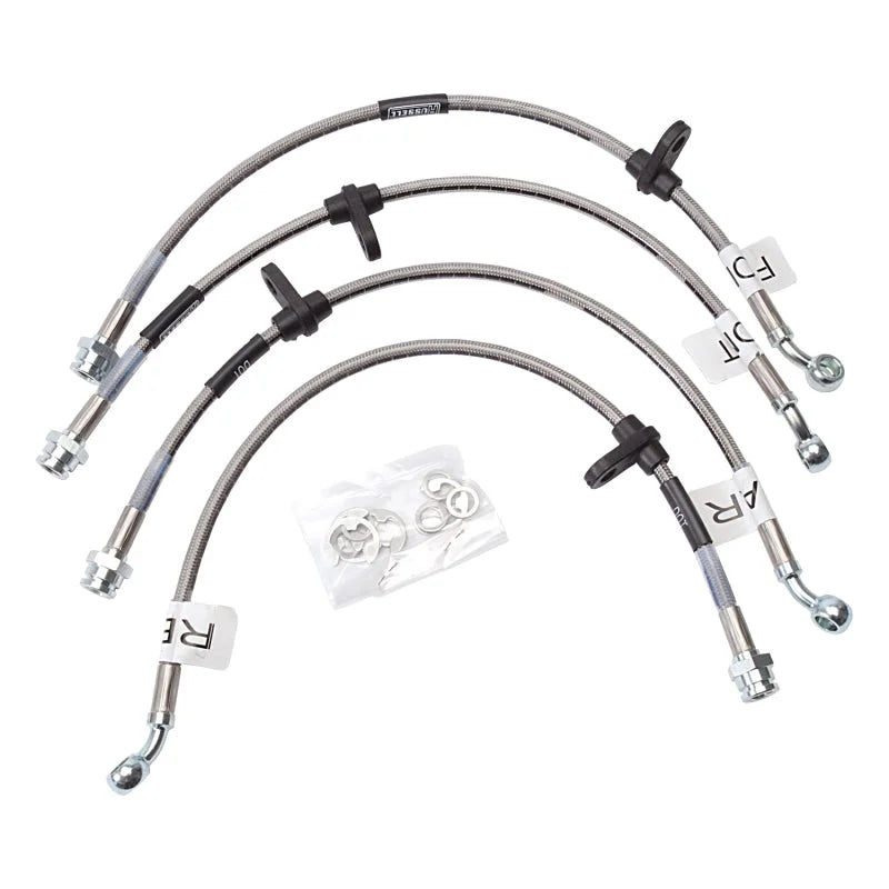 Russell Performance 99-02 Honda Civic Coupe Si Brake Line Kit - Main Product View