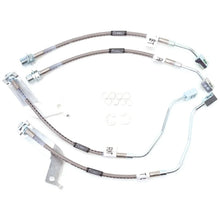 Load image into Gallery viewer, Russell Performance 99-04 Ford Mustang with Traction Control (Except Cobra) Brake Line Kit - Back View