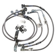 Load image into Gallery viewer, Russell Performance 99-04 GM Silverado/Sierra 1500 Truck 4WD Brake Line Kit - Side View