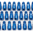 Load image into Gallery viewer, Russell Performance Adapter -6 AN Male to 5/16in Quick Disconnect Screw - Blue (Bulk Pkg 25) - Back View