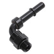 Load image into Gallery viewer, Russell Performance Adapter Fitting 3/8in SAE Quick Disconnect 90 DEG - Blk - Main Product View
