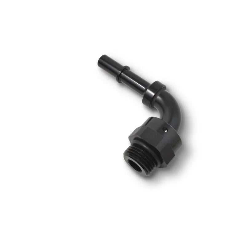 Russell Performance Adapter Fitting 3/8in SAE Quick Disconnect 90 DEG - Blk - Additional View 8