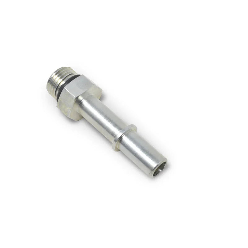 Russell Performance Adapter Fitting 3/8in SAE QuickDisc Male to #6 SAE Port Male Straight Zinc - Back View