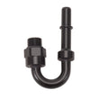 Load image into Gallery viewer, Russell Performance Adapter Fitting 3/8in SAE Quick Disc Male to #6 SAE Port Male Swivel 180Deg Blk - Installation View