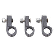 Load image into Gallery viewer, Russell Performance Aluminum -8AN Line Clamp Black Anodized Finish - Back View