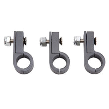 Load image into Gallery viewer, Russell Performance Aluminum -8AN Line Clamp Black Anodized Finish - Back View