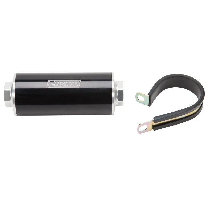 Russell Performance Anodized Aluminum (12in Length -10 male inlet/outlet) - Main Product View
