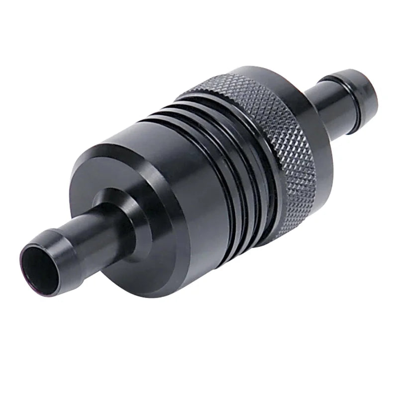 Russell Performance Black Street Fuel Filter (3in Length 1-1/8in diameter 3/8in inlet/outlet) - Additional View 6